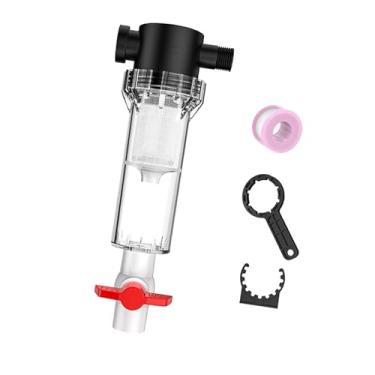 Imagem de Stgfyxgs Filtro Interno para Aquário, Limpador de Rosca de 1/2", Anel de Vedação de Silicone Multiuso, Acessórios Transparentes, Filtro, 20 Malha