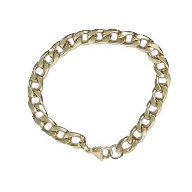 Imagem de Pulseira Corrente Grossa - PLB, Dourado
