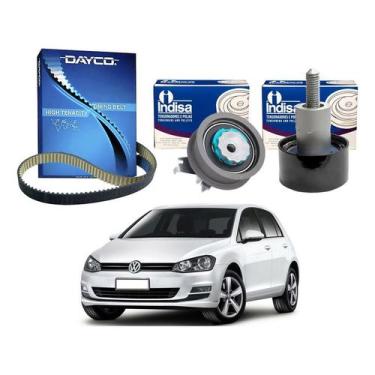 Imagem de Kit Correia Dentada Tensor Golf 1.0 Tsi 2016 A 2019 - Dayco