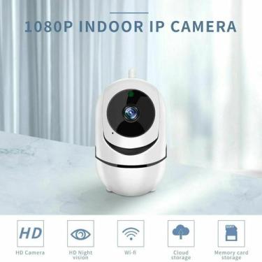 Imagem de Babá Eletrônica Para Celular Câmera Monitoramento Com Áudio - Lehmox