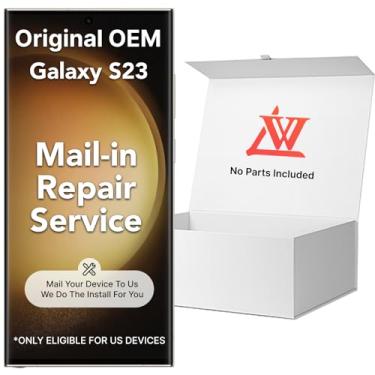 Imagem de LW Serviço de reparo por correio com substituição de tela original OEM para Samsung Galaxy S23 6,1 ″ LCD Touch Display digitalizador conjunto completo SM-S911U S911U1 S911B/DS (sem ferramentas de tela