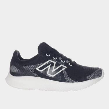 Imagem de Tênis New Balance 430 V4 Feminino, Preto, Bege, 35