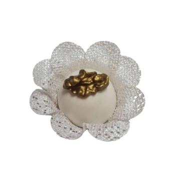 Imagem de Forminhas Para Doces Finos,Forminhas Para Doces de luxo Modelo Princesa 50(Branco)