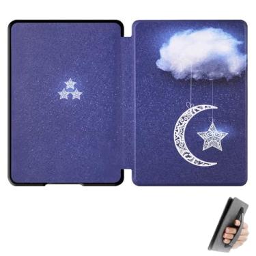 Imagem de GUKSRASO Capa para Kindle Paperwhite 11ª Geração/Signature Edition 2021 (6.8", Modelo: M2L3EK/M2L4EK) - Função Inteligente de Despertar/Dormir Automática, com Alça de Mão