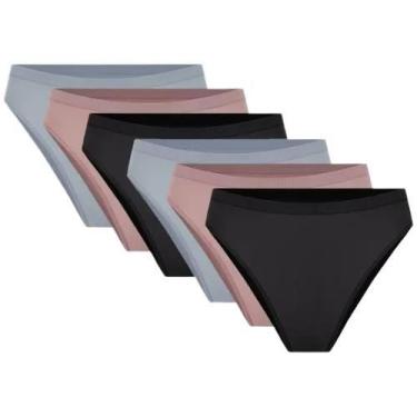 Imagem de Kit com 6 Calcinhas Adulto Biquini Trifil, Sortidas, EG