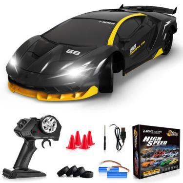 Imagem de Carro de controle remoto RC Drift EversaLet 1/24 4WD 15KM/H com LED