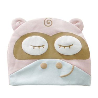 Imagem de Gorro Fantasia Para Bebê 17x14cm Hippo Rosa