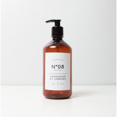 Imagem de Frasco Âmbar Retrô Plástico 19,5cm x 7,5cm - Sanchz Design