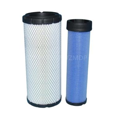 Imagem de Kit de filtro de ar 6666333 e 6666334 compatível com escavadeiras compactas BOBCAT 334, 335, 341, 430, E55W, E60, E62, E63, E80, E85, Skid-Steer: 975, 653, 463, S16, S18, P 510, S530, 751