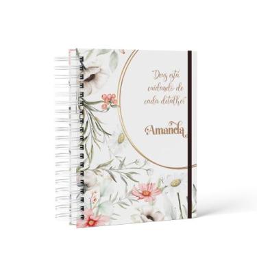 Imagem de Planner Devocional - Amanda - Capa Dura e Laminada - Tamanho A5 - no-b