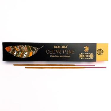Imagem de Incenso Indiano Banjara Cedar Pine (Cedro) 15g Massala