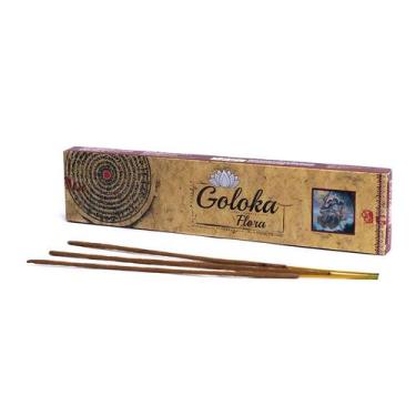 Imagem de Incenso Indiano Goloka Massala Flora 15g