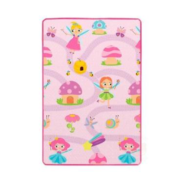 Imagem de Tapete Infantil Fadinhas Dupla Face - Buba