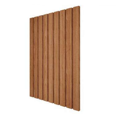 Imagem de Painel Ripado 80cm 100% Mdf Freijó/Marrom - Mgm Móveis