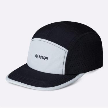 Imagem de Boné para Corrida HUPI Run Supreme Air Preto e Cinza-Unissex