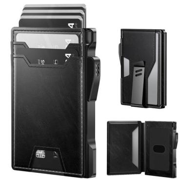 Imagem de Carteira Typecase Alaska Black com bloqueio de RFID de 9 a 13 cartões 