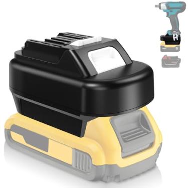Imagem de DEWDYS Adaptador Para Ferramentas Dewalt Makita De 12 V, 20 V 60 E Milwaukee 18 M18, Converte Baterias Lítio Bl1021B Bl1016, Ferramenta Power Mak