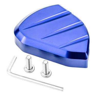 Imagem de Mqetly Apoio de pé para descanso lateral, extensão para descanso lateral de motocicleta, acessório conveniente para PCX160, Azul