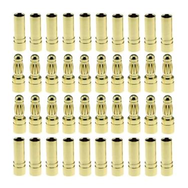 Imagem de 40Pcs 3.5mm ESC Device Connector Plug for ESC Brushless Motor RC Battery