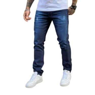 Imagem de Calça Super Skinny Premium Master Tendência- Azul-Masculino