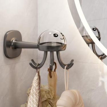 Imagem de Ganchos de parede para pendurar ganchos de cozinha para colher, espátula, escorredor, banheiro, gancho autoadesivo, gancho removível, suporte de parede para chapéus, chaves, cachecóis, guarda-chuvas