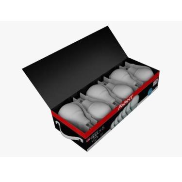 Imagem de Lâmpada 9w Led Pack com 6 Bulbo Soquete Bivolt Branca Fria - Avant