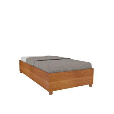 Imagem de Cama Box Solteiro em MDP 94cm x 35cm Grécia Espresso Móveis Cinamomo