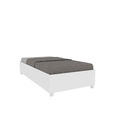 Imagem de Cama Box Solteiro em MDP 94cm x 35cm Grécia Espresso Móveis Neve