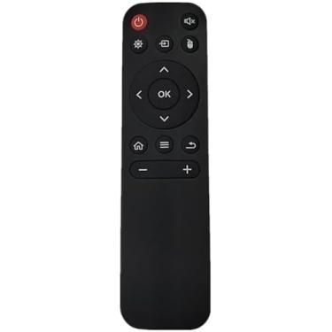 Imagem de ZECARFA Controle remoto de substituição X8max compatível com PliPla X8max Full HD 1080P mini projetor de filmes portátil com controle remoto