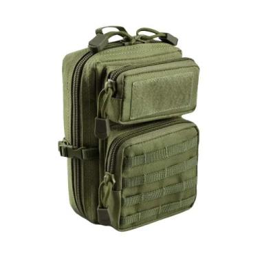 Imagem de Bolsa Tática Molle Utilitária EDC IFAK Mini Para Cintura Para Caminhad