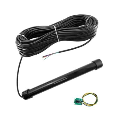Imagem de Sensor de saída de veículo com cabo de 100 pés serve para Mighty Mule, controles fantasma e abridores de portão LiftMaster, sensor de entrada de garagem para sistema de detecção automática de veículos