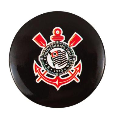 Imagem de Broche Redondo Corinthians 4cm