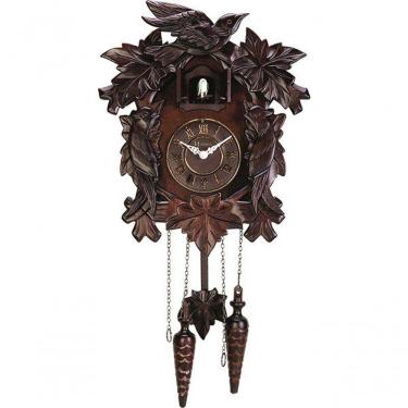 Imagem de Relógio De Parede Cuco Herweg 5379 Pássaro