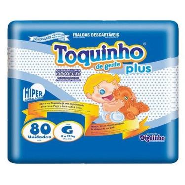 Imagem de Fralda Toquinho Plus G 80 Unidades