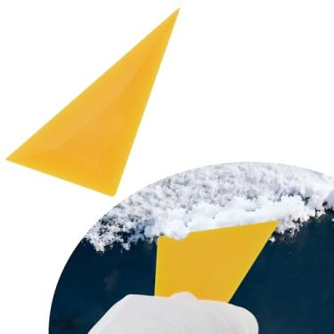 Imagem de VekAuto 1 rodo de carro para filme amarelo 16 cm l ferramenta raspadora multifuncional para lavar, limpar papel de parede de vidro