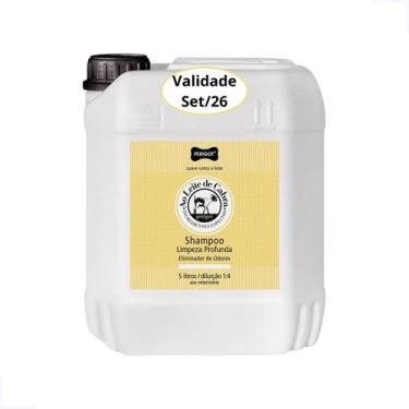 Imagem de Shampoo Limpeza Profunda Leite Cabra 5 Litros Perigot Para Pet Cães e 