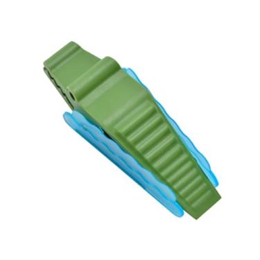 Imagem de MXY Batente de porta de TPU macio em cunha para a parte inferior da porta, batente de porta em forma de crocodilo fofo e suporte para casa, escritório, dormitório, sala de aula em azulejo, concreto