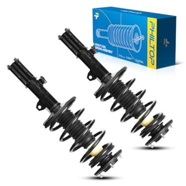 Imagem de PHILTOP Amortecedores dianteiros adequados para Corolla 2003 2004 2005 2006 2007 2008, 172114 172115 amortecedores 2 peças com conjuntos de mola helicoidal