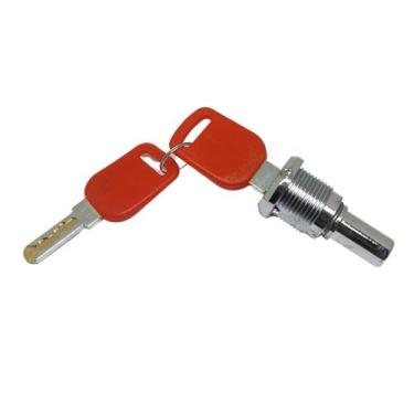 Imagem de Chave E Miolo Maquina De Bolinha Chiclete Fechadura - Importada