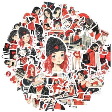 Imagem de 70 peças de adesivos estilo de vida urbano, moda, música, faça você mesmo, adesivos de brinquedo de grafite dinâmico para notebook, bagagem, celular, copo, guitarra, faça você mesmo, bicicleta, skate