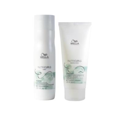 Imagem de KIT WELLA PRO NUTRICURLS SH250+CD200