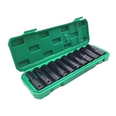 Imagem de Conjunto de soquete pequeno | Kit de chave pneumática de cabeça - Conjunto de ferramentas de soquete multifuncional ergonômico para garagem, elétrica, oficina, industrial