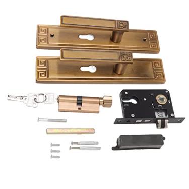 Imagem de Fechadura de maçaneta, maçaneta universal Comforta Painel engrossado para banheiro