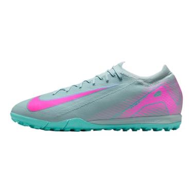 Imagem de Nike Mercurial Vapor 16 Pro TF Tênis de futebol de cano baixo (FQ8687-301, Ocean Cube/Pink Blast), Ocean Cube/Pink Blast, 42