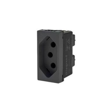 Imagem de Tomada Pial Plus+ com Borne Parafuso Preto - Pial Legrand