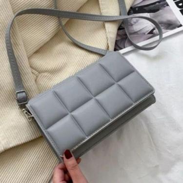 Imagem de Bolsa Feminina Transversal Crossbody Passeio Pequena Couro - Unistar, 