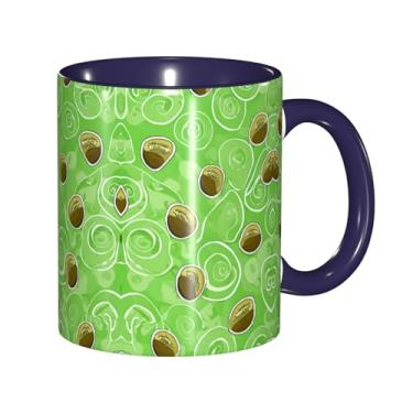 Imagem de Zeraoke Kiwi Bird Caneca de café criativa com estampa fofa, personalizada, presente para família, tamanho de 325 ml, unissex