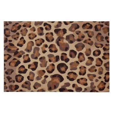 Imagem de CEBUGI Tapete de área 60 x 90 cm macio lavável tapete antiderrapante com suporte de borracha tapetes de área de impressão animal para sala de estar, quarto, decoração de casa