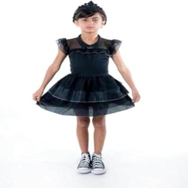 Imagem de Vestido infantil, fantasia, princesa, bruxinha, festa, criancas, diversao, encanto,divertido