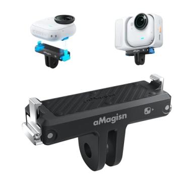 Imagem de aMagisn Suporte magnético de liberação rápida para Insta360 Go Ultra